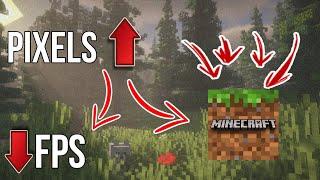 Does Increasing Pixels In Minecraft Affects Performance?