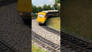 Tilting Hornby Advanced Passenger Train (APT) on the Railway #train #modeltrains #modelrailway