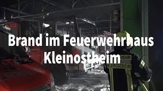 Brand im Feuerwehrhaus Kleinostheim