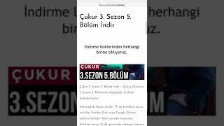 PuhuTV Çukur İndirme (iPhone)