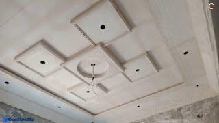 4 False ceiling designs without color with measurement