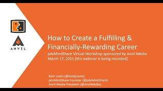 How to Create a Fulfilling AND Financially-Rewarding Career