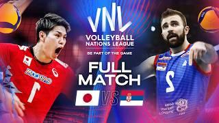 Japan  vs. Serbia  - 2024 VNL | Full Match - Week 1