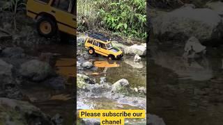 Rc 4x4 Hilux Cruiser Drives in stones under water #rctoys #rccruiser #rcunboxing #unboxing #rckids