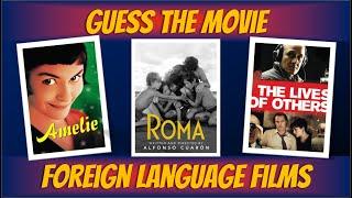 Guess the Foreign Language Movie by the scene Quiz