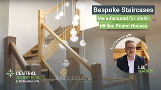 Bespoke Staircase | Springbourne Homes Testimonial | Central Joinery Group