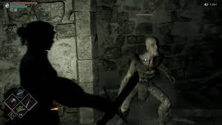 Demon's Souls - 1-2 The Lord's Path: Bridge Tunnel: Dogs Combat, Dregling Merchant Location PS5 2020