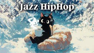 Croissant and Coffee  Lo-fi Jazz HipHop / Study to Focus to Relax to