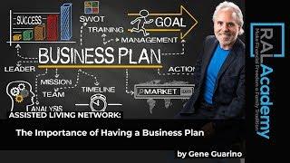 The Importance of Having a Business Plan - by Gene Guarino