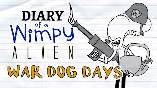 Diary of a Wimpy Alien 3 WAR DOG DAYS (Wimpy Kid / Alien / Predator Parody)