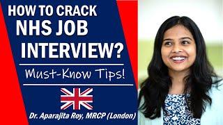 How to crack NHS JOB interview? Preparation tips for NHS interview for Medicine doctors| NHS UK jobs