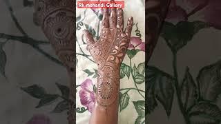 Full hand easy beautiful Mehandi design and so nice to see #mehndi #mehandibysoniparwaiz #henna