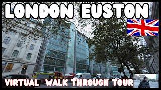 EXPLORING LONDON : EUSTON VIRTUAL WALK THROUGH TOUR#life #lifestyle #travel