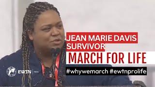 Jean Marie Davis Shares Her Remarkable Testimony| March for Life 2024 Rally