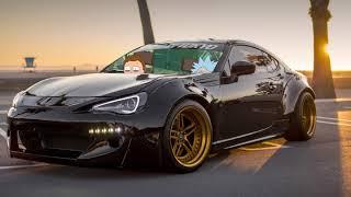 Rick and Morty in a BRZ