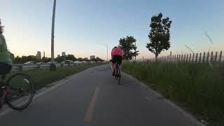 2023, Sep 1, Cycling on Chicago Lakefront Trail