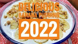 바나나 푸딩 딜라이트 2022 | 매우 맛있고 상큼한 디저트 |  있겠지🫖