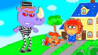 Liam Family USA | Robber on long legs | Family Kids Cartoons