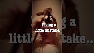 A little mistake...