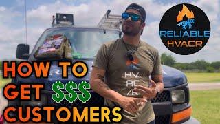 How to get customers | HVAC Business