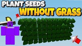 How to plant seeds WITHOUT GRASS in roblox islands! (Script 2021 Pastebin)