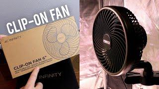 AC Infinity Cloudray S6 Clip-On Fan Unboxing!!