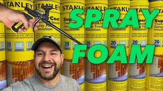 DIY SPRAY FOAM INSULATION KIT----EASY INSTALL