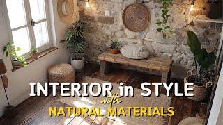 Going Green: Incorporating Natural Materials in Interior Design for a Sustainable Home