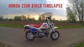 Honda Z50R build timelapse