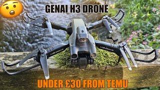 H3 DRONE VS E99 DRONE  (TEMU TOY DRONES UNDER £30)