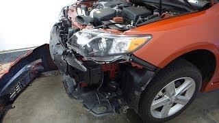 Toyota Camry Front Bumper Cover & Grille Removal (2012 - 2014) | Replace & Change