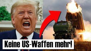 Trump stoppt Militärhilfe für Ukraine!