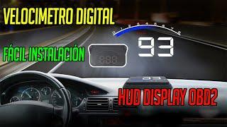 COMO INSTALAR UN HUD DISPLAY OBD2 (VELOCIMETRO DIGITAL)