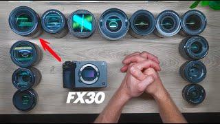 Sony FX30 - Best Lenses under $1,000? and MY FAVORITE