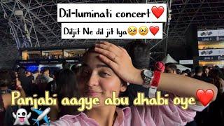 Dil-luminati concert️|| Diljit live show️|| Panjabi Abu Dhabi aagye oyee️️|| @KaurPreet-14