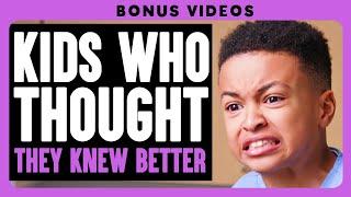 Kids Who Thought They Knew Better | Dhar Mann Bonus Compilations