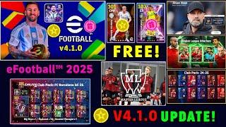 Finally Premium Club Packs Is Here | v4.1.0 Update, Manager Pack, Nominating Contracts | eFootball