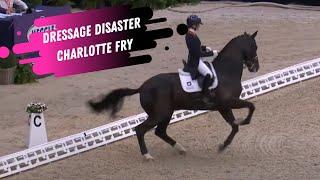 Dressage Disaster: Dark Legend Shows Charlotte Fry His Dark Side At The World Cup Grand Prix Final