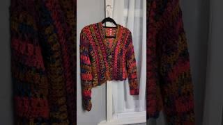 Crochet the easiest cardigan with me!  Tutorial on my YouTube channel!