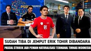 KEDATANGAN NYA BIKIN HEBOH ASIA!!ERIK TOHIR JEMPUT LANGSUNG PEMAIN NATURALISASI TERMAHAL INDONESIA