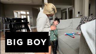 How we help Sebastian Stand! FULL VLOG 