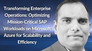 Transforming Enterprise Operations | Lurduma Reddy Thirumala Reddy | Conf42 Chaos Engineering 2025