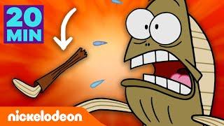 SpongeBob | LA GAMBA! 20 MINUTI ininterrotti di Divertimento con Fred! | Nickelodeon Italia