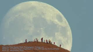 Moonrise Over Mission Peak Hikers