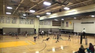 20131009 SJV vs RBC JV Girls Volleyball Match Set 1 of 3