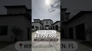 Winter Garden Florida Luxury Home For Sale
