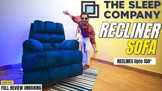Best Sofa In India 2025 | The Sleep Company Luxe Motorised Recliner Sofa Review | Home Decor #review