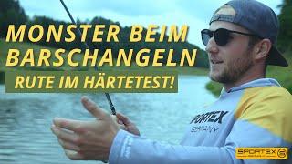 MONSTER BEIM BARSCHANGELN! - Angelrute im Härtetest!