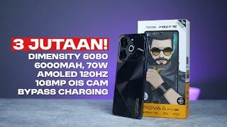  APA MENARIKNYA NIH ? Unboxing Tecno POVA 6 Pro 5G + Tes Gaming + Tes Kamera - Review Indonesia