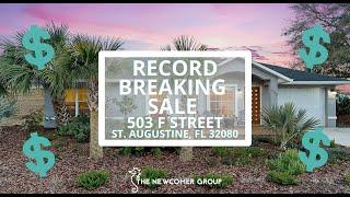 Record Breaking Sale in St. Augustine! | Real Estate with The Newcomer Group